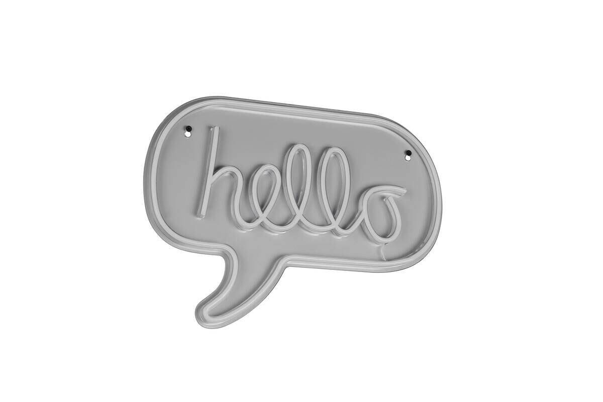 Reality LED-Wandleuchte Hello B/L: ca. 43x31 cm
