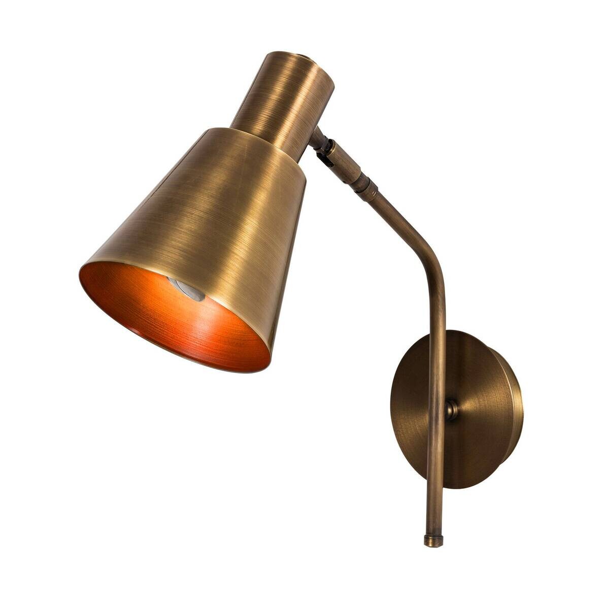 Opviq Wandleuchte Metall B/H/L: ca. 36x40x14 cm E27 1 Brennstellen
