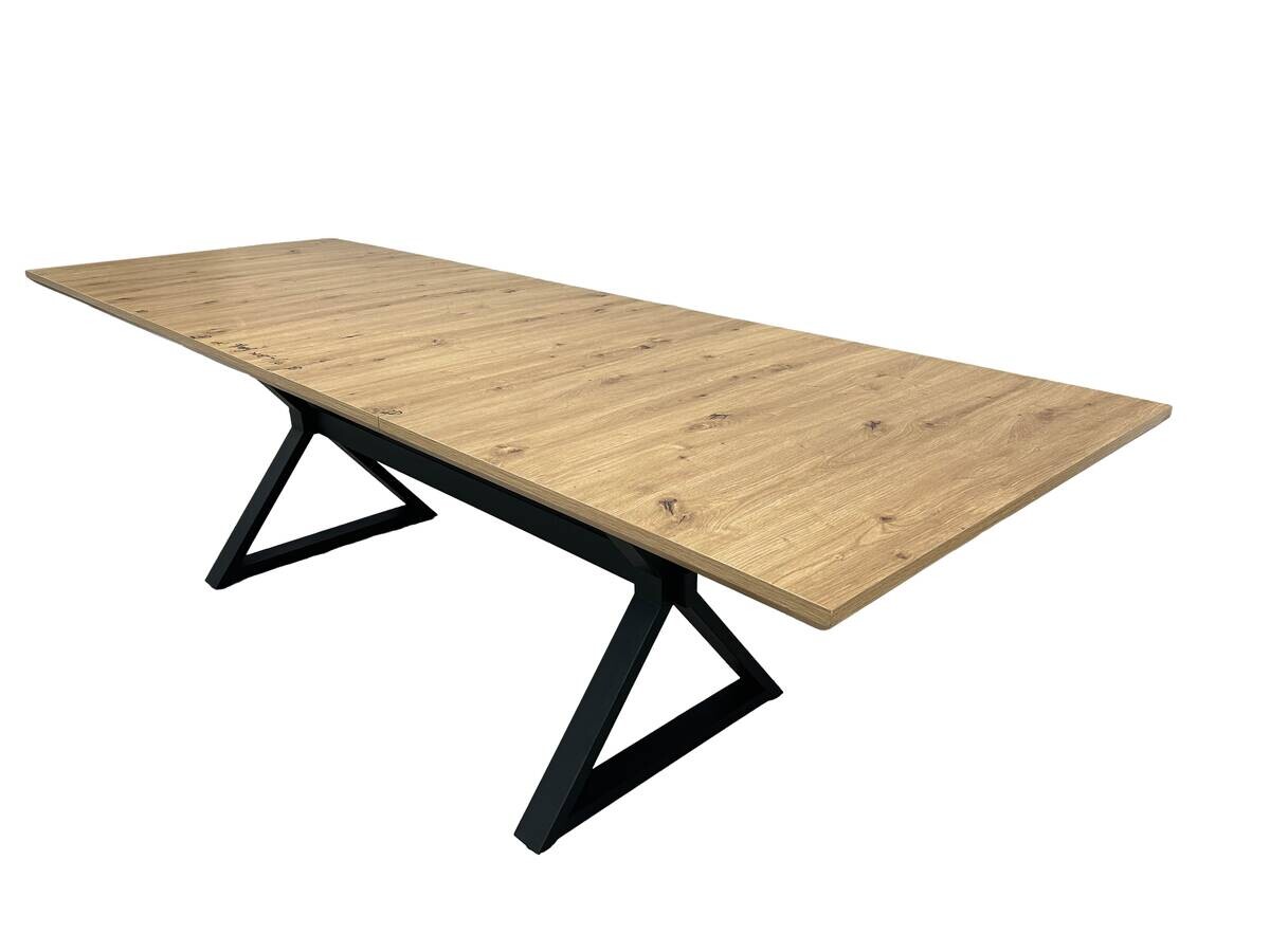 Esstisch Paddy Eiche Wildeiche hell Nachbildung B/H/T: ca. 160x75x90 cm