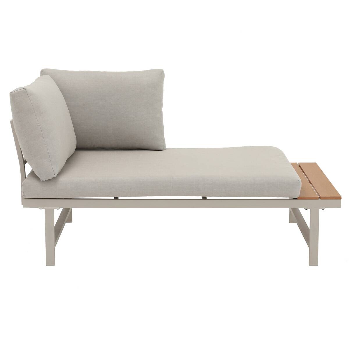 POCOline Gartensitzgruppe Onno hellgrau Stahl