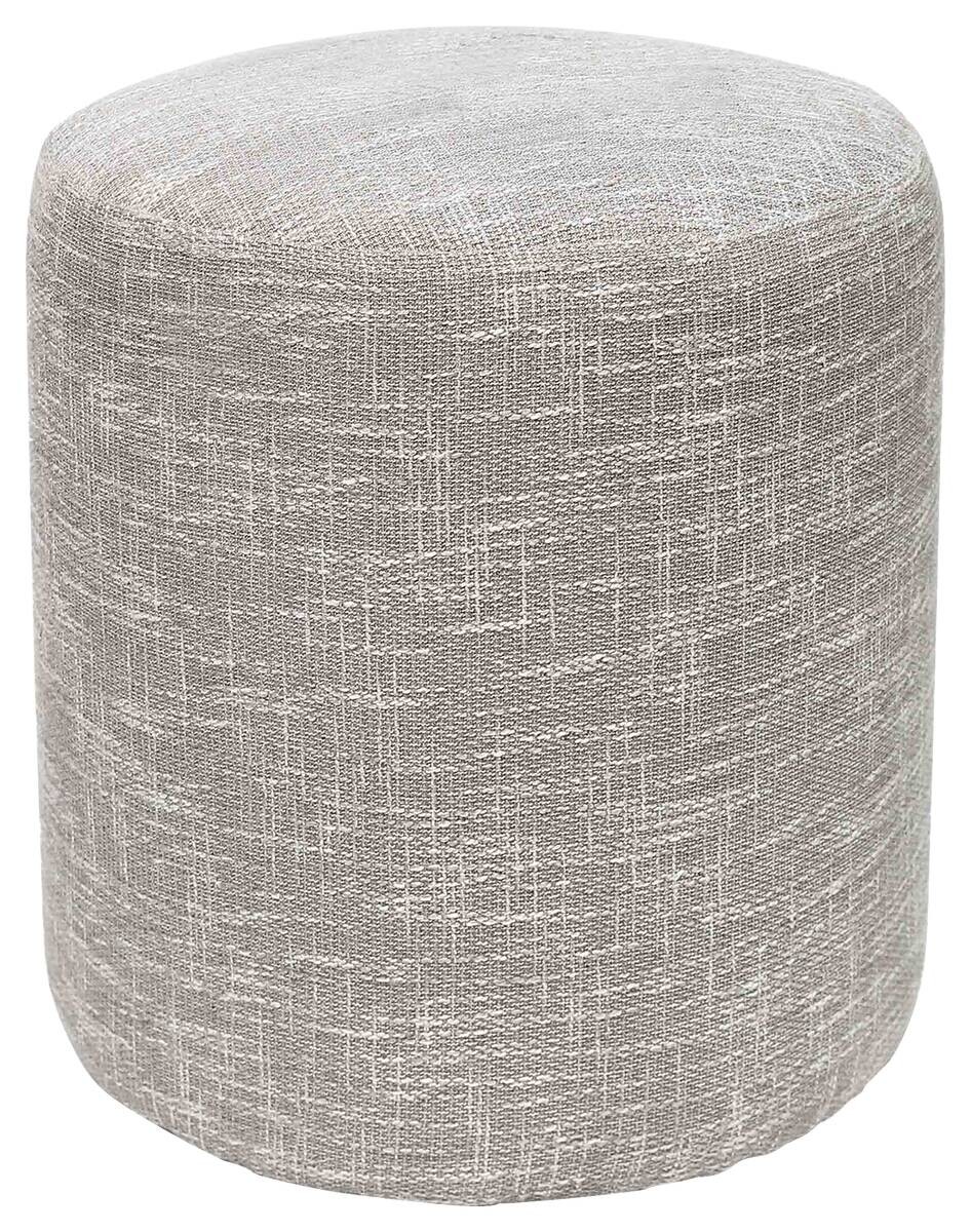 POCOline Sitzhocker hellgrau H/D: ca. 40x35 cm