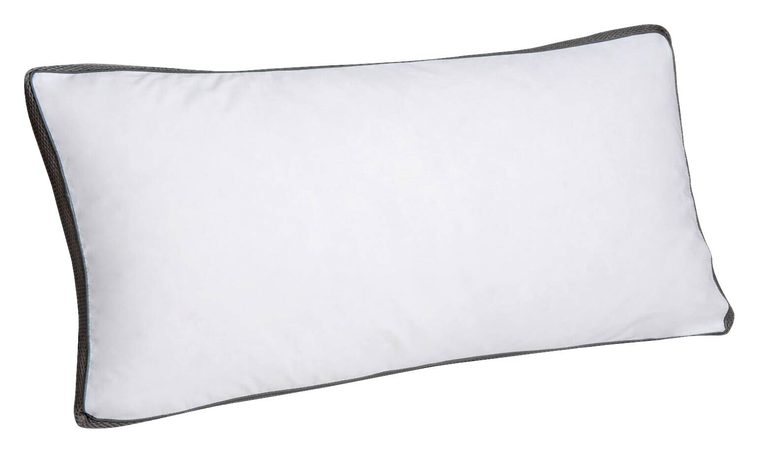 Kopfkissen weiß Bezug: 100% Baumwolle Füllung: 50% Federn, 50% Polyester B/L: ca. 40x80 cm