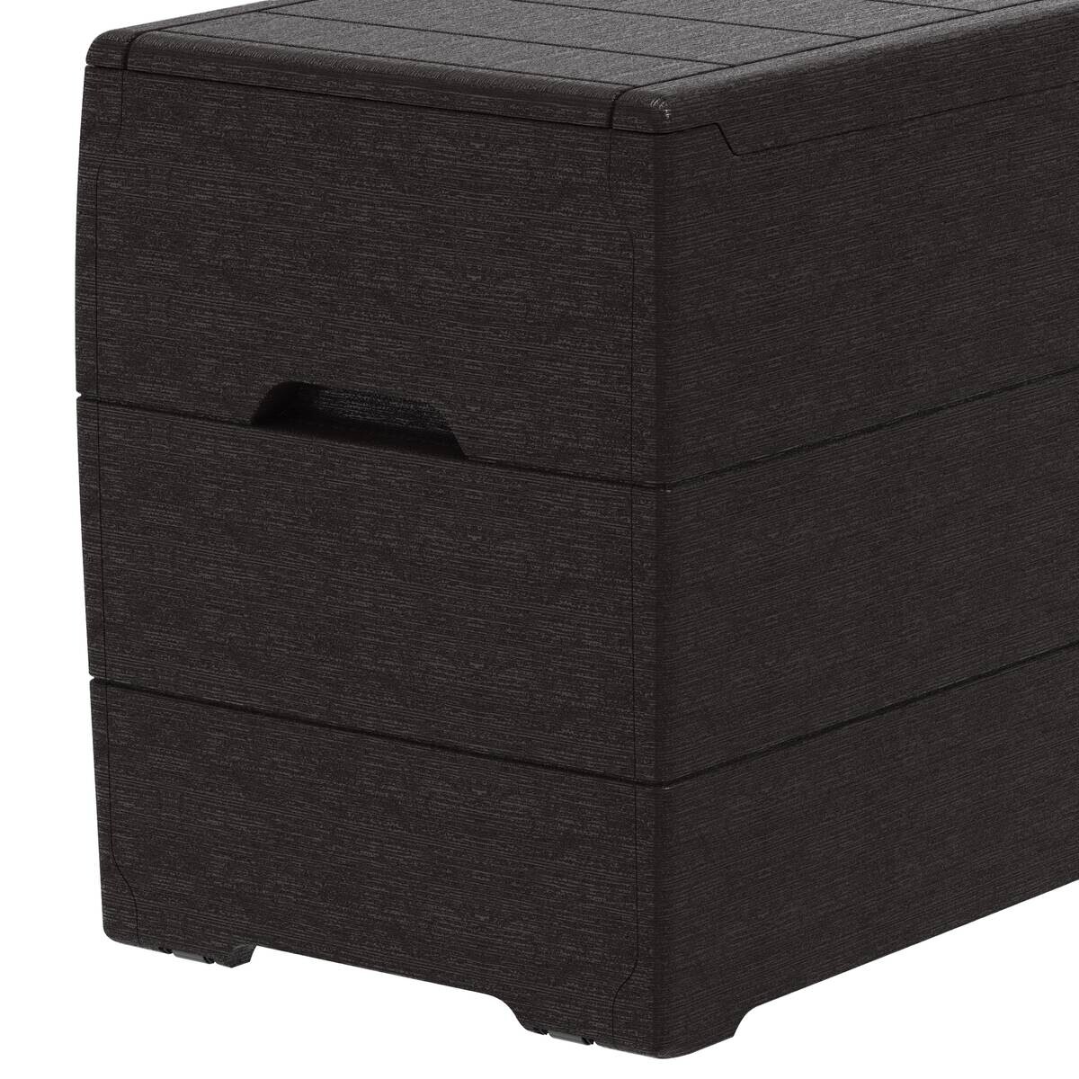 Duramax Aufbewahrungsbox Durabox braun Kunststoff B/H/L: ca. 45x56x117 cm