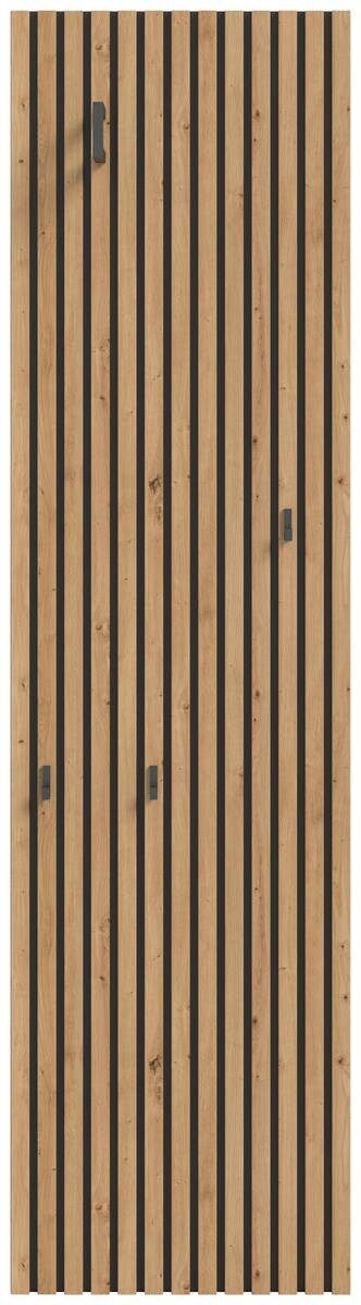 Garderobenpaneel Delton Eiche Artisan Nachbildung B/H/T: ca. 51x192x22 cm