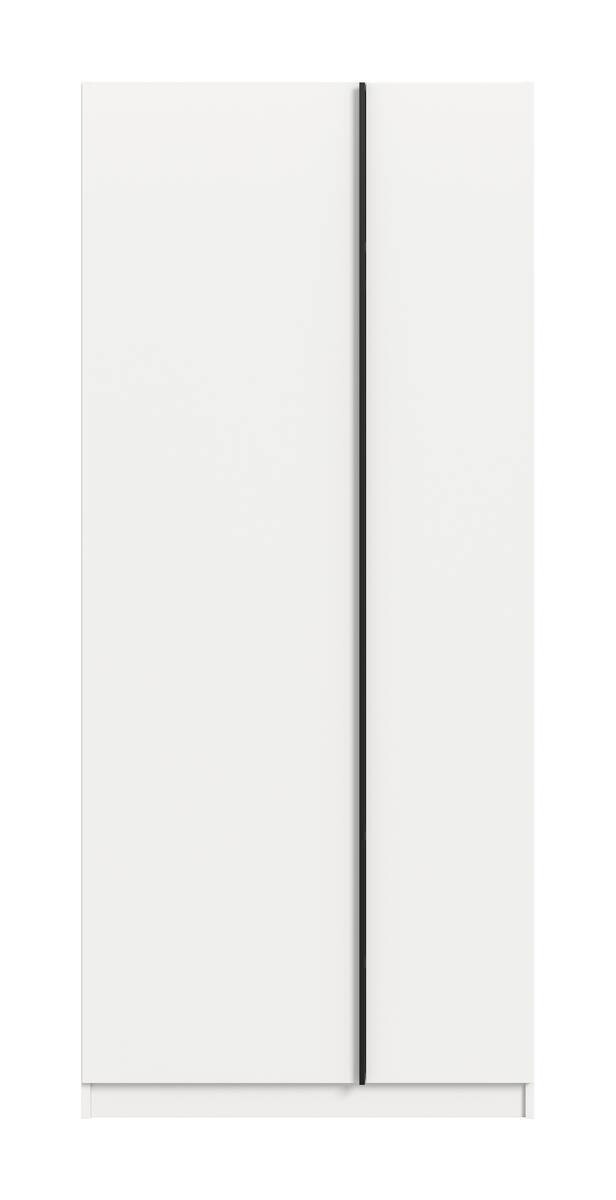 Kleiderschrank OAKLAND weiß B/H/T: ca. 80x183x53 cm