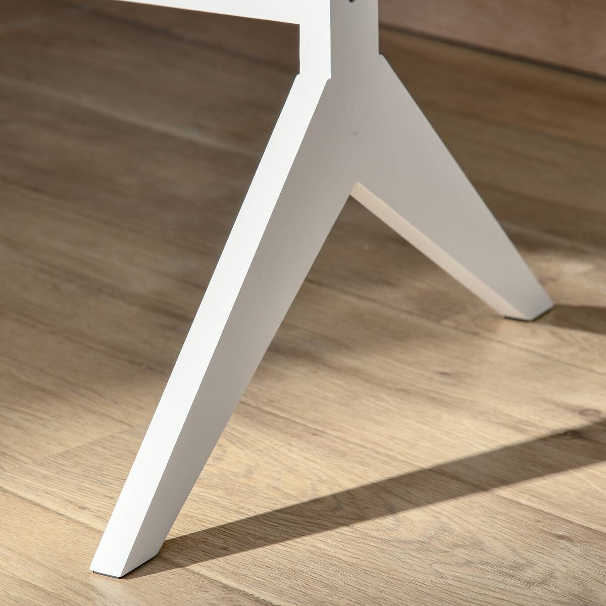 HOMCOM Standspiegel 831-268WT weiß MDF B/H/T: ca. 47x148x46 cm