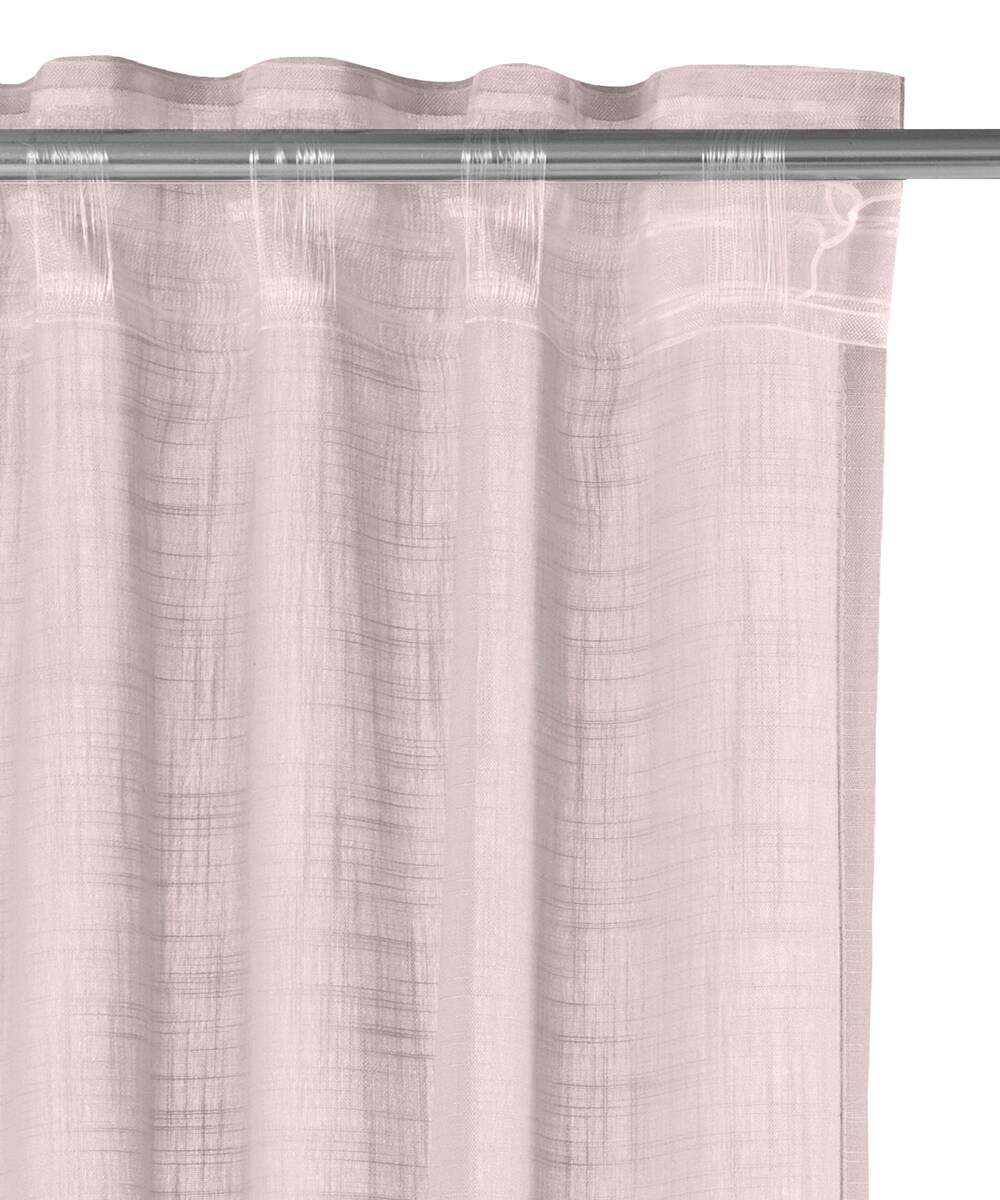 Thermovorhang Softy rosé B/L: ca. 140x245 cm