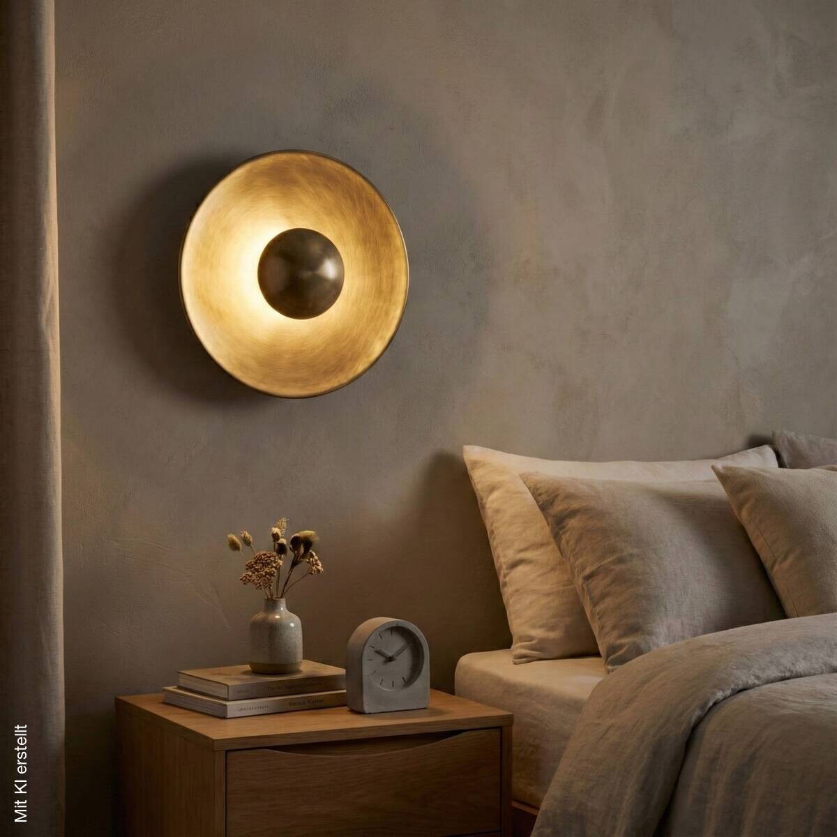 Opviq Wandleuchte bronze B/H/T: ca. 35x20x35 cm G9 1 Brennstellen