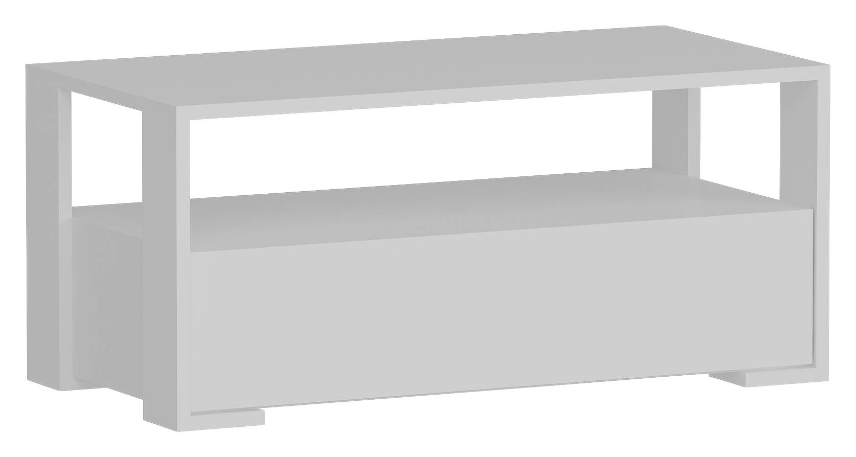 Couchtisch Balina weiß B/H/T: ca. 90x40x45 cm