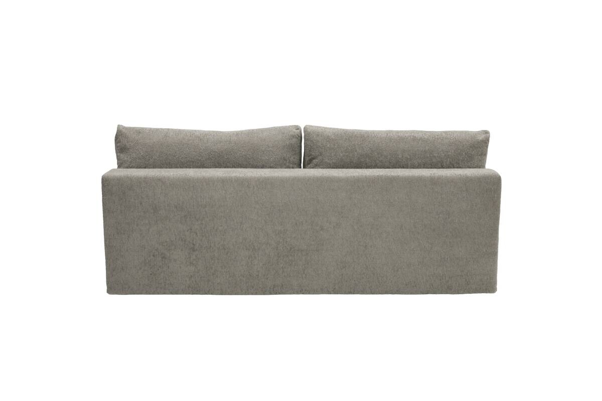 Schlafsofa grau Polyester B/H/T: ca. 210x72x105 cm