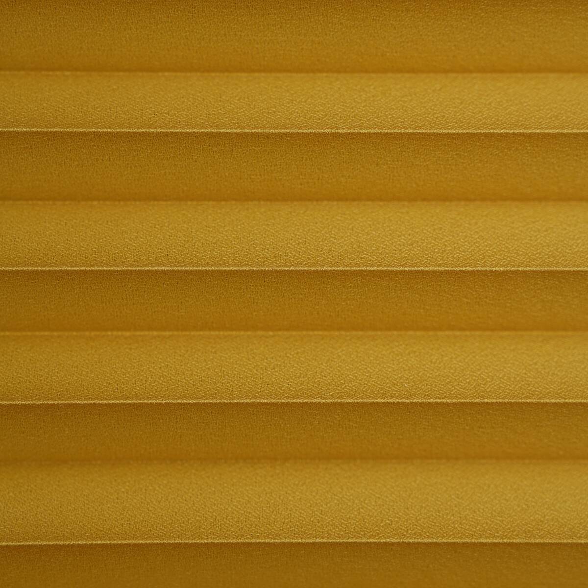 Hochwertiges Klemmplissee gold B/L: ca. 120x130 cm