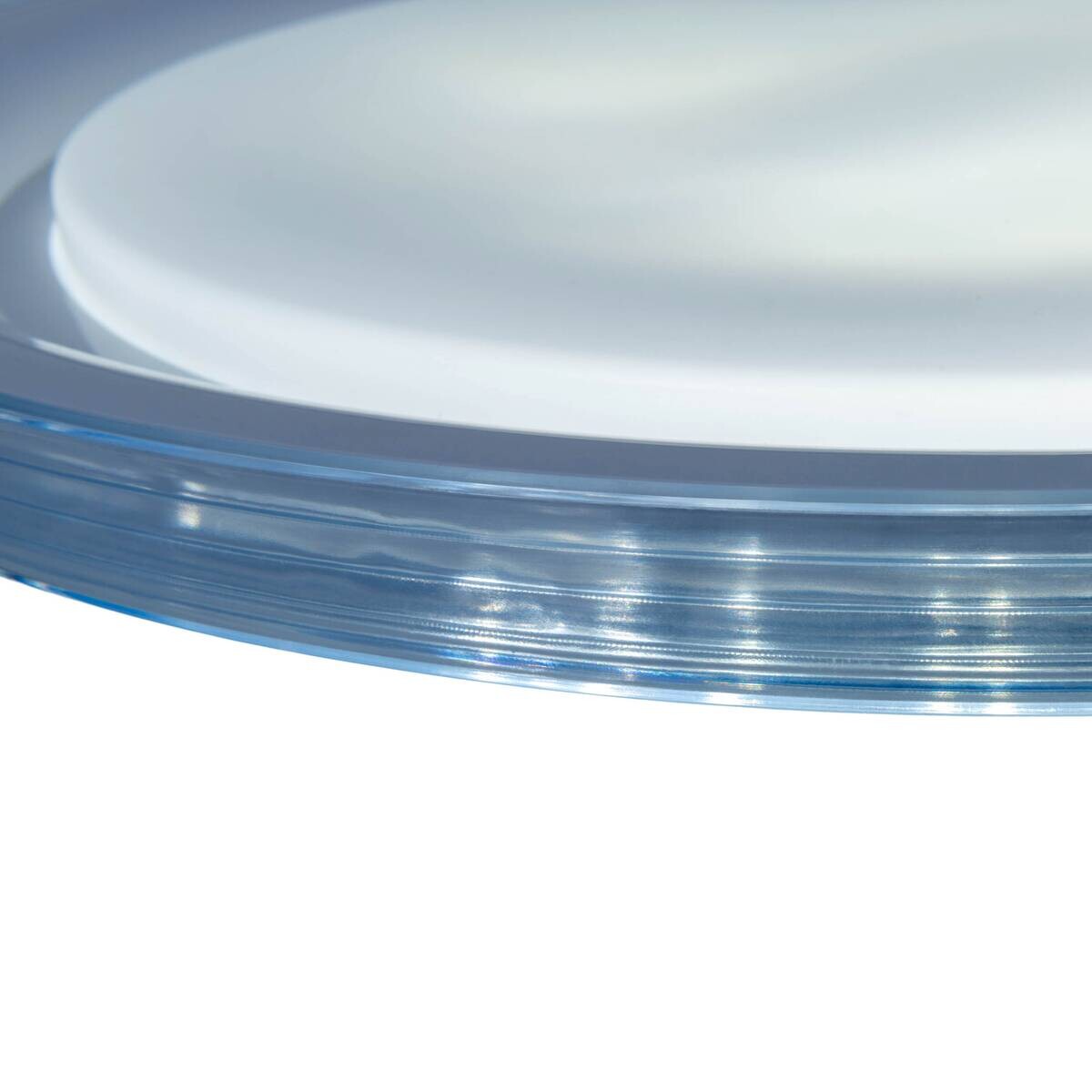 Näve Leuchten LED-Deckenleuchte weiß Metall Kunststoff B/H/T/D: ca. 50,5x7,5x50,5x50,5 cm