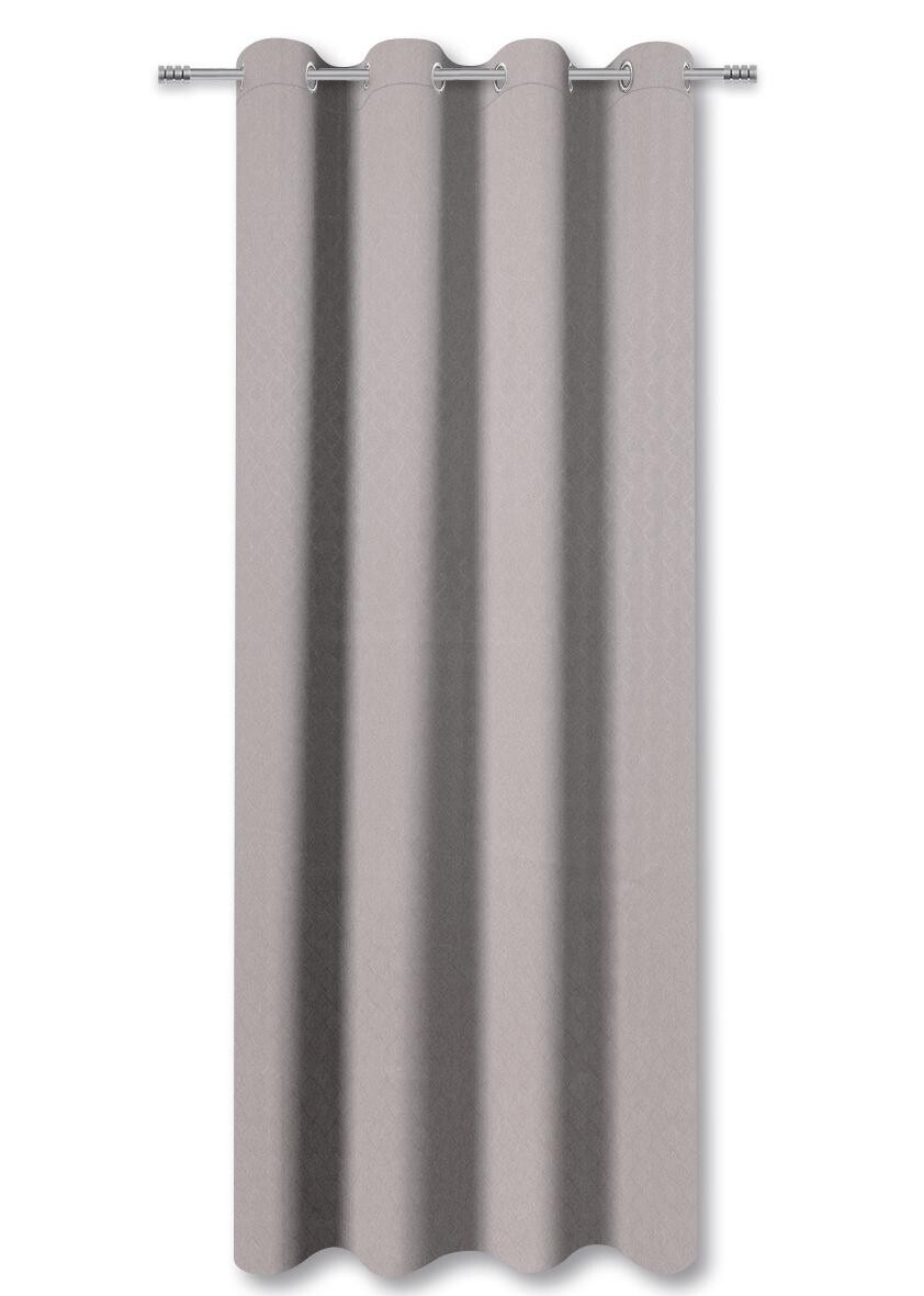 Verdunklungsvorhang Larius rosé 100% Polyester B/L: ca. 140x245 cm