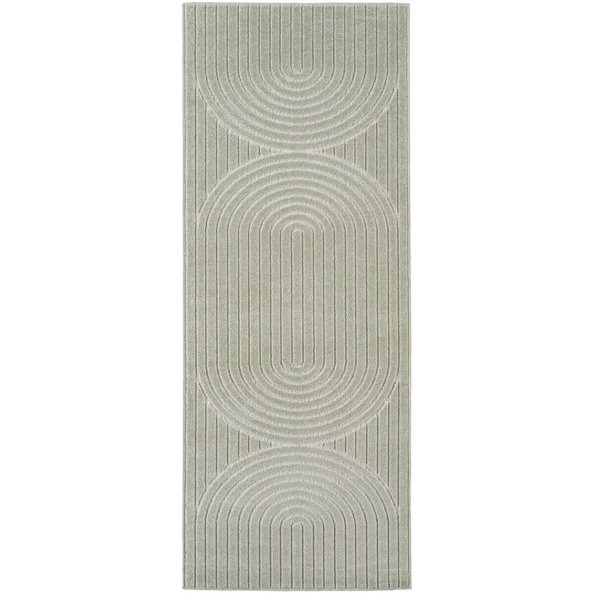 Ayyildiz Flachwebteppich NOVA grün B/L: ca. 80x250 cm