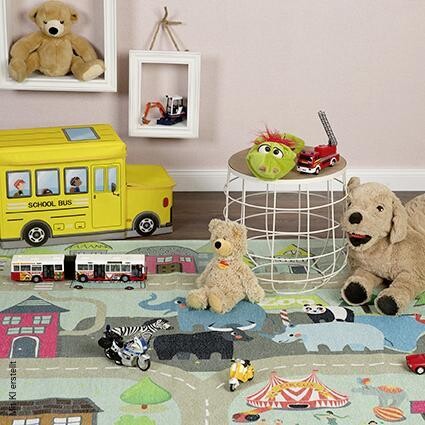Obsession Kinderteppich My Fun Kids Multi B/L: ca. 160x230 cm