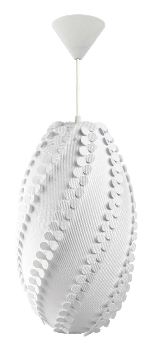 Kayoom Pendelleuchte Raymond 110 weiß Eisen B/H/L: ca. 35x45x35 cm E27 1 Brennstellen