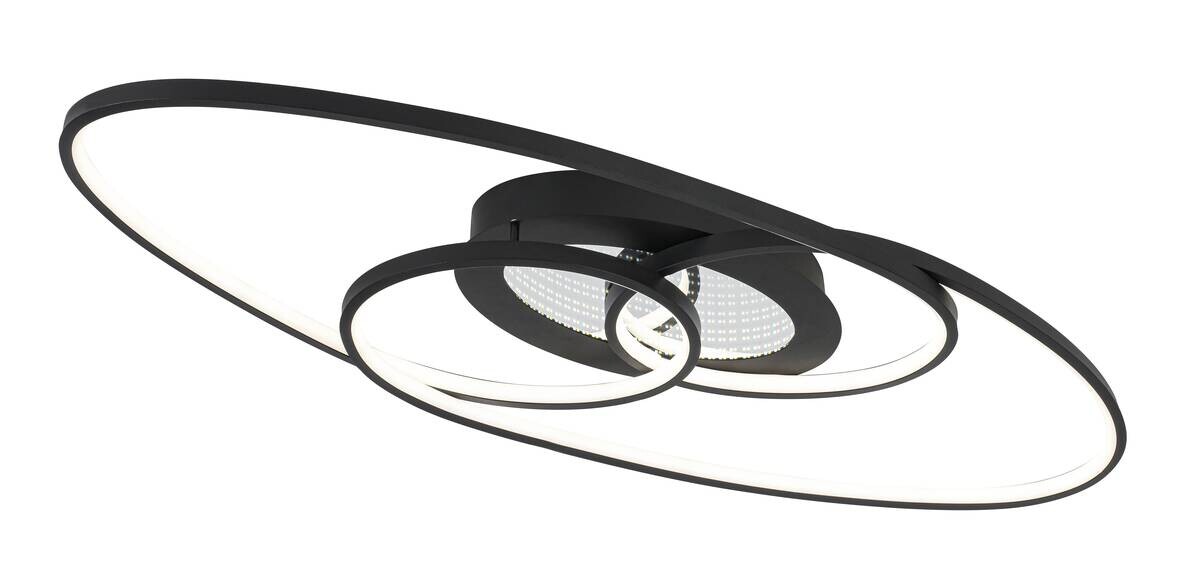 Nolo LED-Deckenleuchte Flow B/H/L: ca. 85x7,5x30 cm