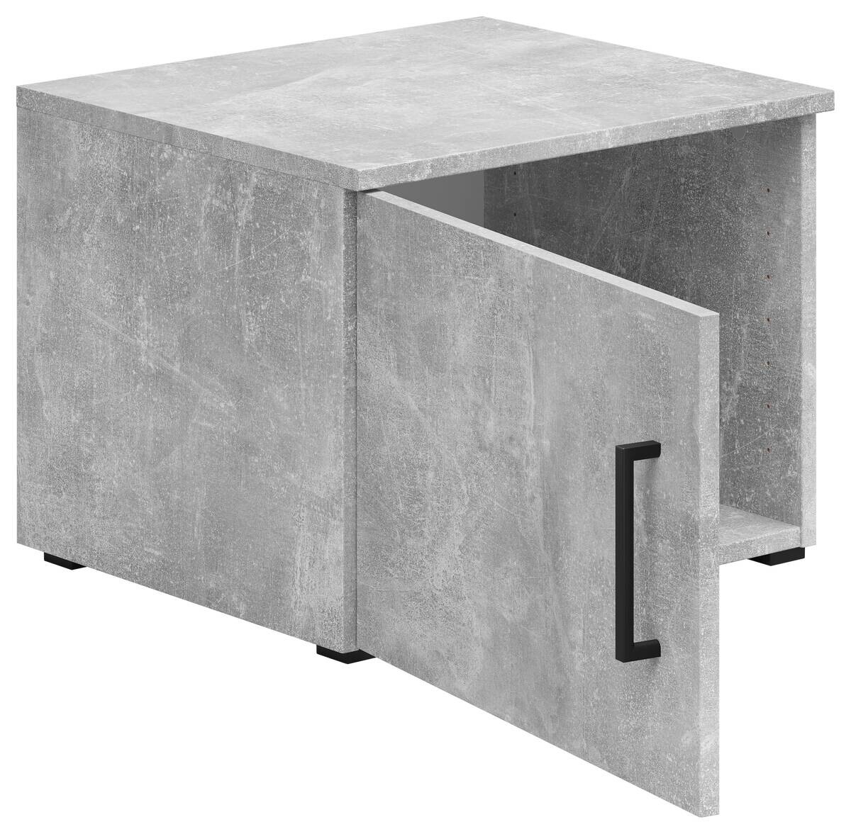 Aufsatz Multi-Stauraum Typ 10 Beton Optik B/H/T: ca. 45x35x40 cm