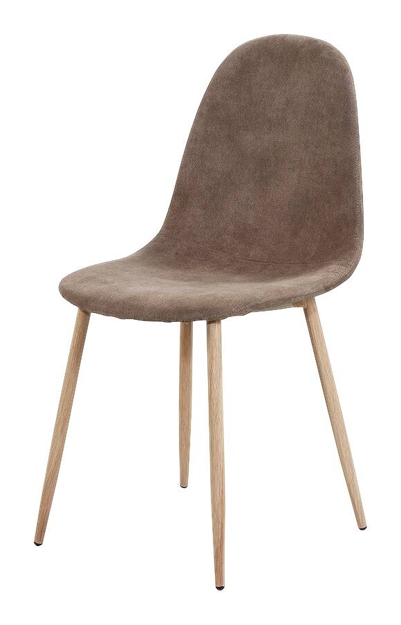 Stuhl braun Polyester B/H/T: ca. 42x85x55 cm