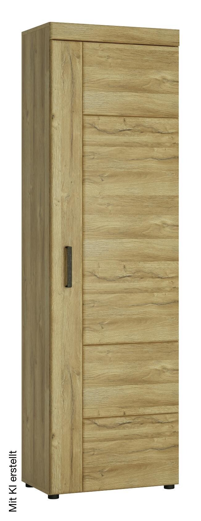 Garderobenschrank Cortina Eiche Grand-Son Nachbildung B/H/T: ca. 58x195x38 cm