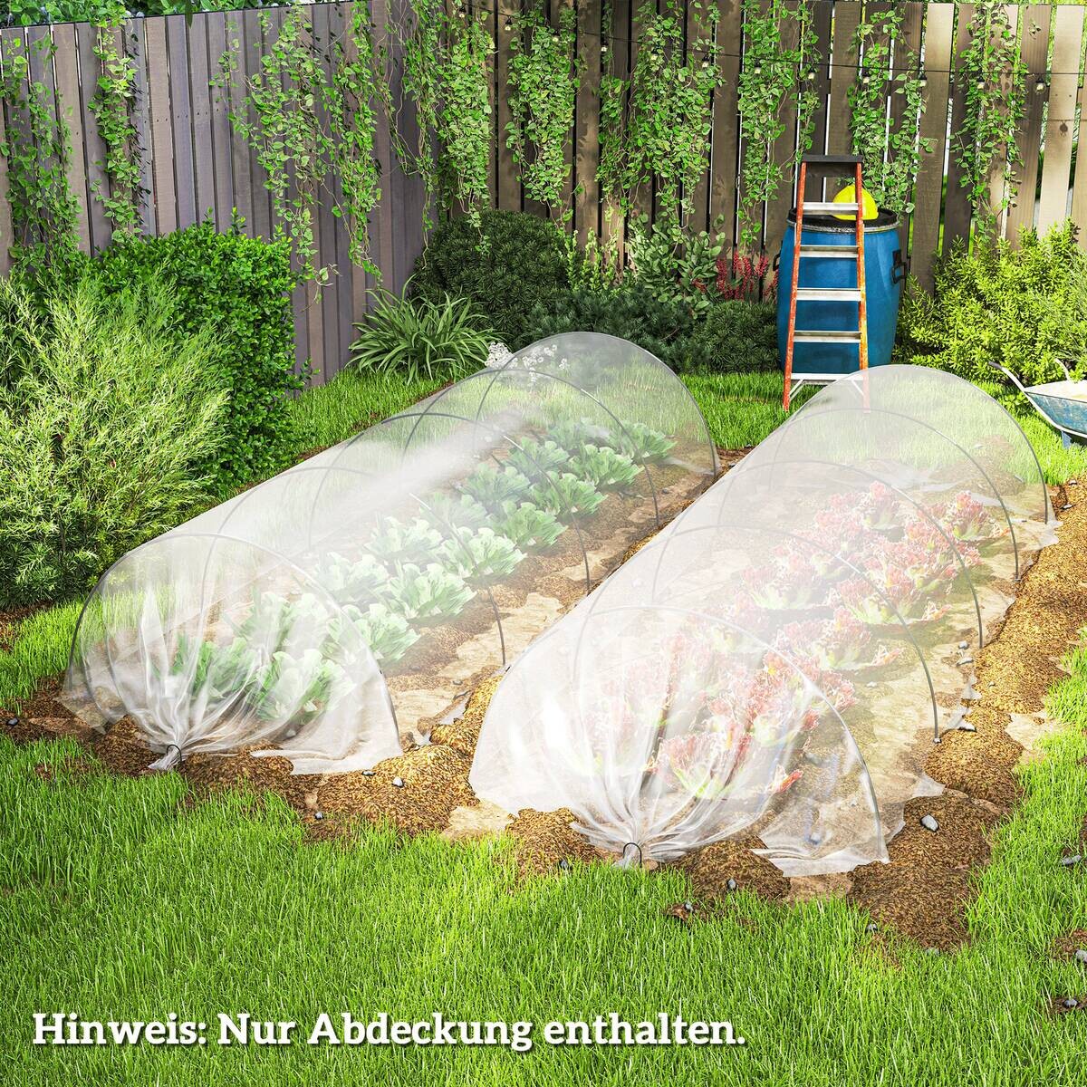 Outsunny Gewächshausfolie B/H/L: ca. 600x1x1000 cm