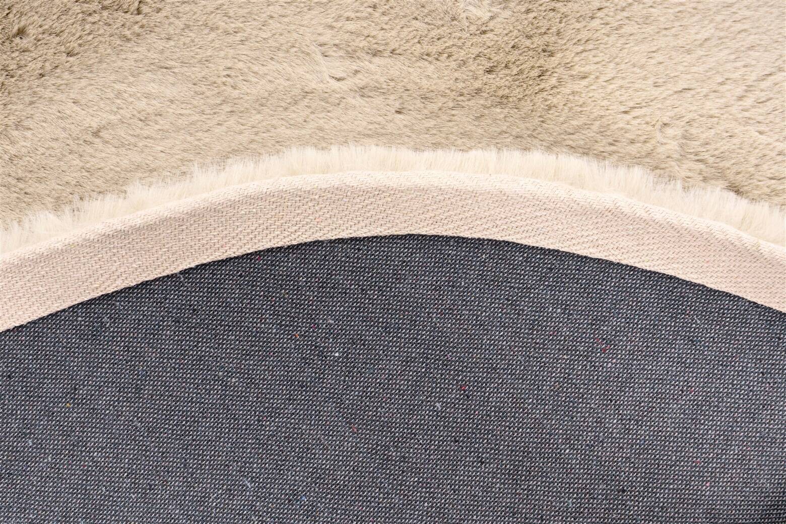 Padiro Hochflorteppich Rabbit Light 525 elfenbein B/H/L: ca. 160x3,6x160 cm