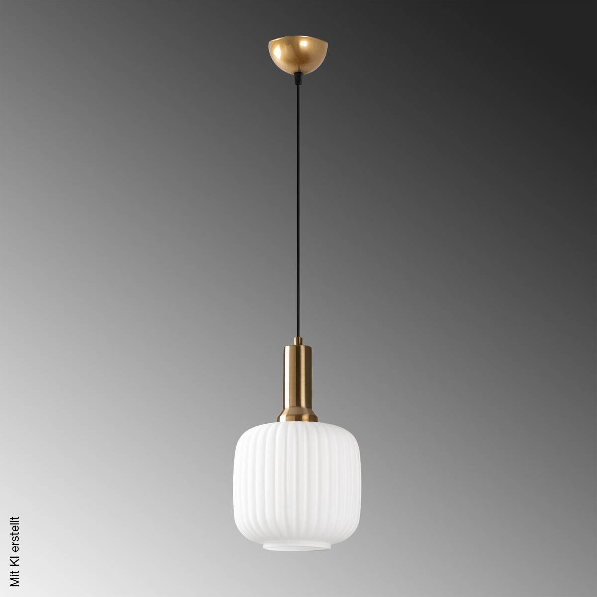 Opviq Pendelleuchte gold Metall Glas B/H/T/L/D: ca. 20x118x20x20x20 cm E27 1 Brennstellen
