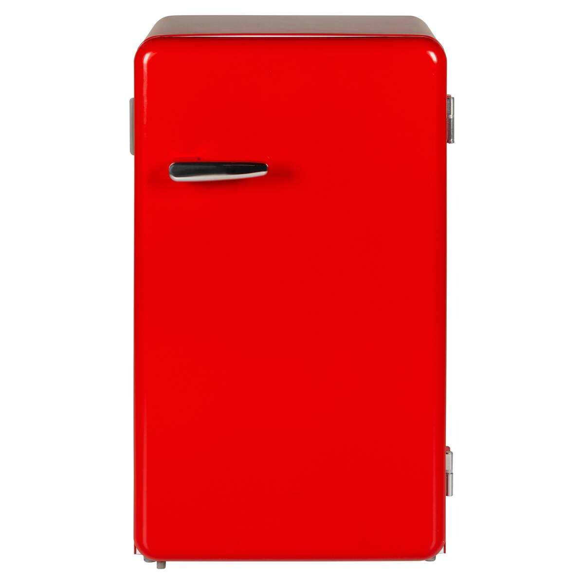 POCOline Retro Kühlschrank KS84-93ESG rot B/H/T: ca. 49x84x46 cm
