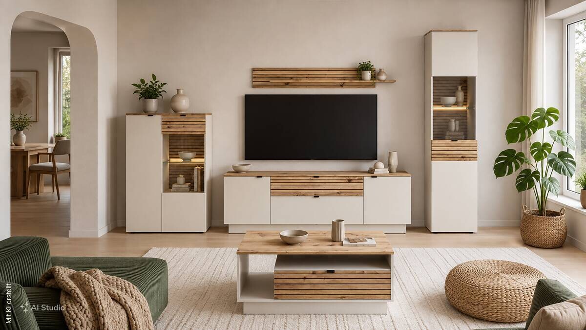 Kommode NEXA Cashmere Eiche Artisan Oak Nachbildung B/H/T: ca. 180x60x40 cm
