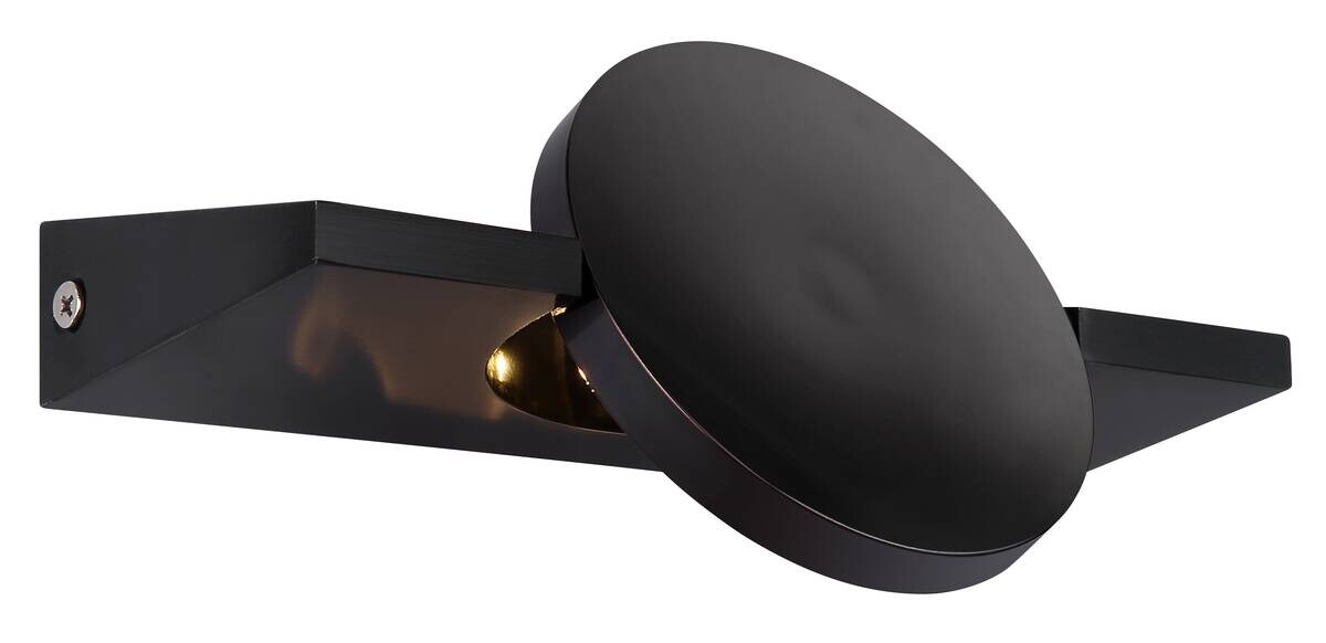 GLOBO LED-Wandleuchte schwarz Metall Aluminium B/H: ca. 10x20 cm 1 Brennstellen