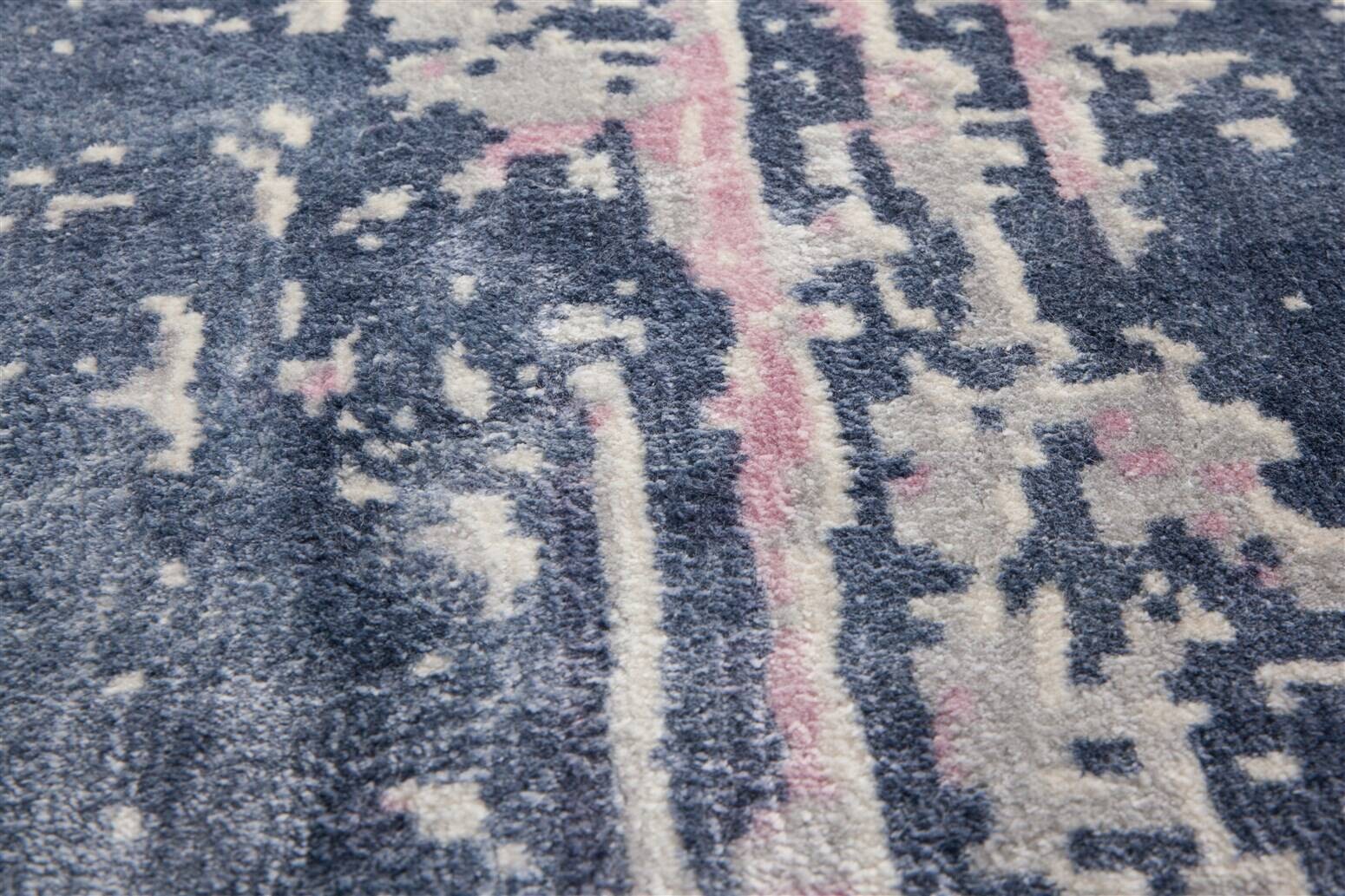 Arte Espina Kurzflorteppich Ocean 400 blau B/L: ca. 170x240 cm