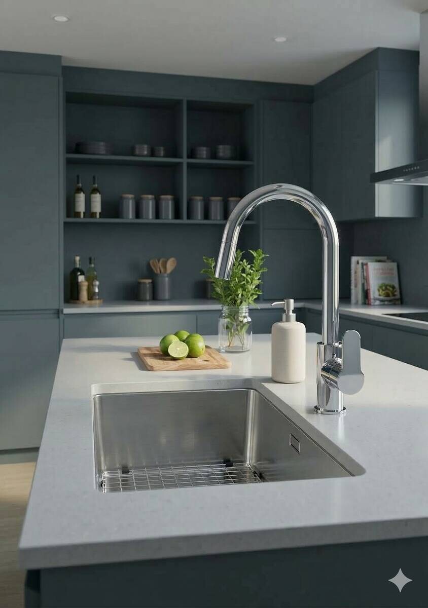 Spültisch-Armatur Acton Chrom