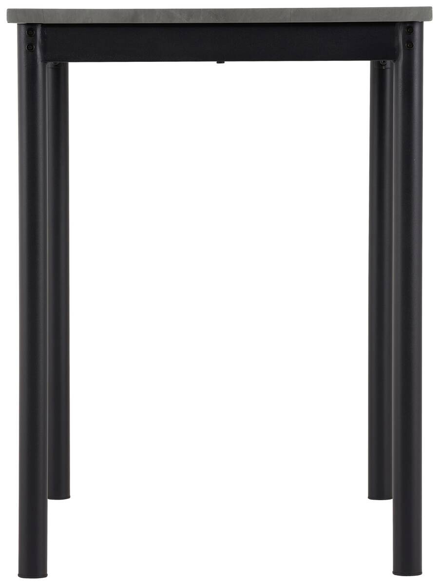 Küchentisch Beton Optik Holzwerkstoff B/H/T: ca. 75x74x55 cm