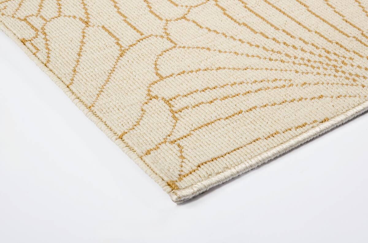 Webteppich Luxus beige B/L: ca. 120x170 cm