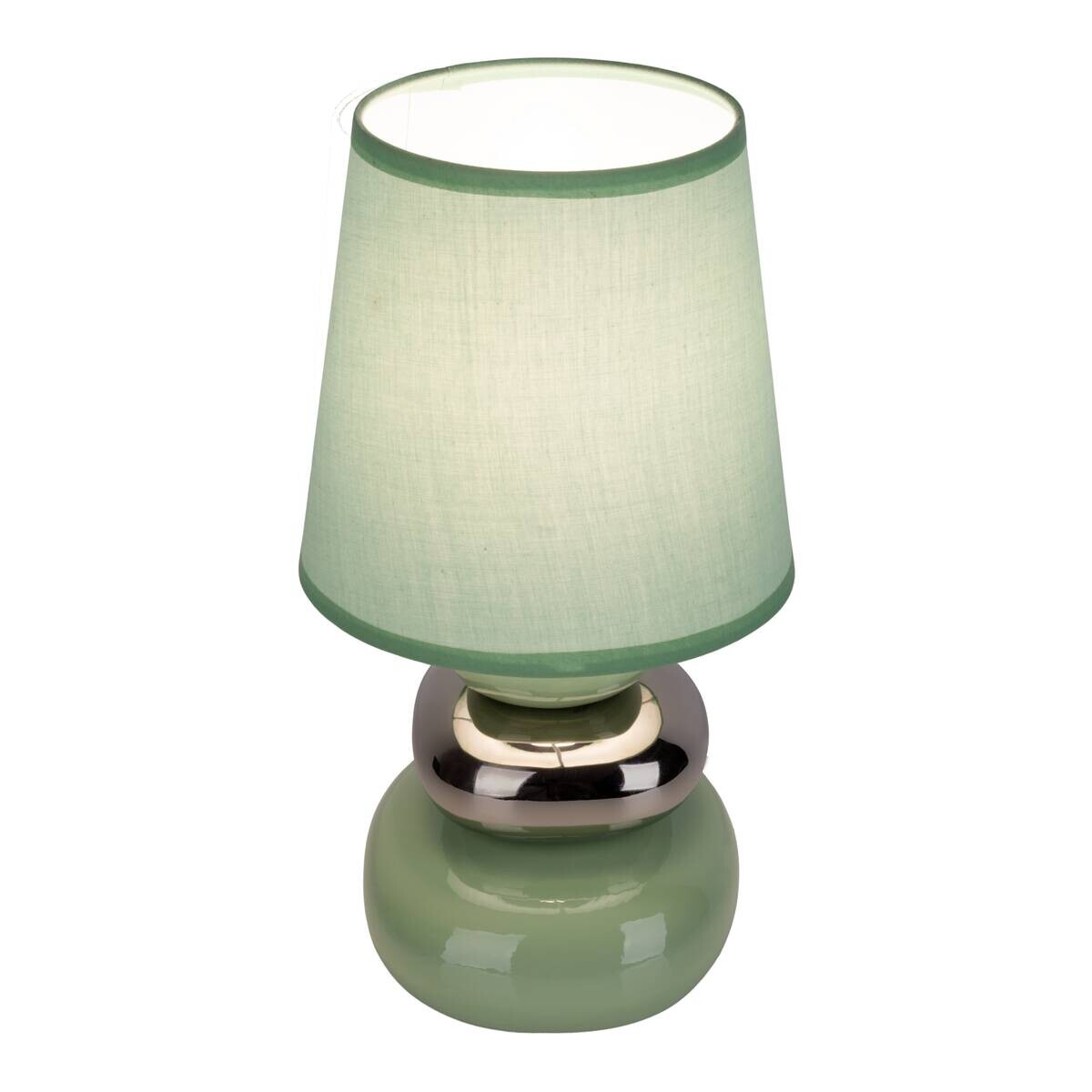 Näve Leuchten Tischleuchte 3045349 mint Keramik B/H/T: ca. 16x31x16 cm E14 1 Brennstellen
