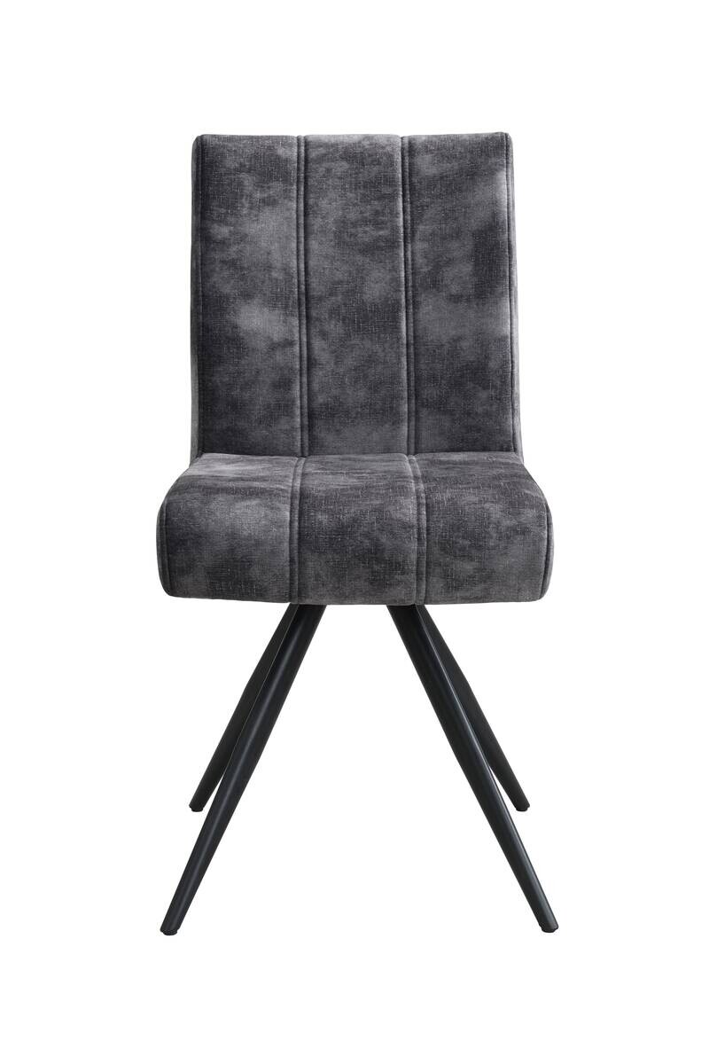 Drehstuhl Porto anthrazit Microfaser B/H/T: ca. 58x94x60 cm