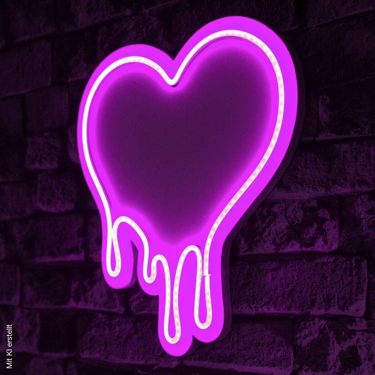 Opviq LED-Wandleuchte rosa PVC B/H/T/L: ca. 32x35x2x32 cm