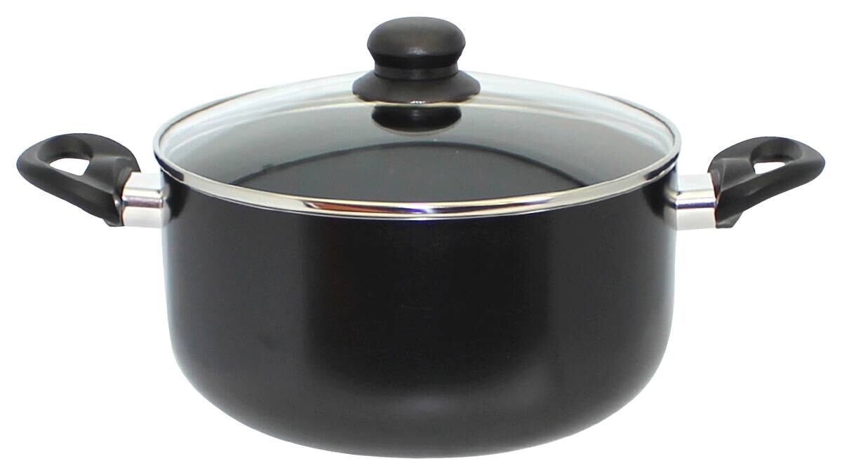 ELO Basic Topf schwarz Aluminium