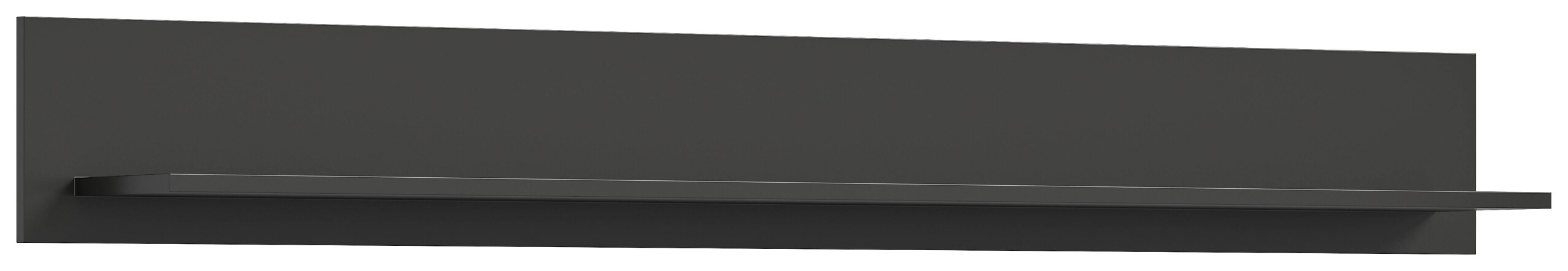 Wandboard LINEA grau matt B/H/T: ca. 160x20x20 cm