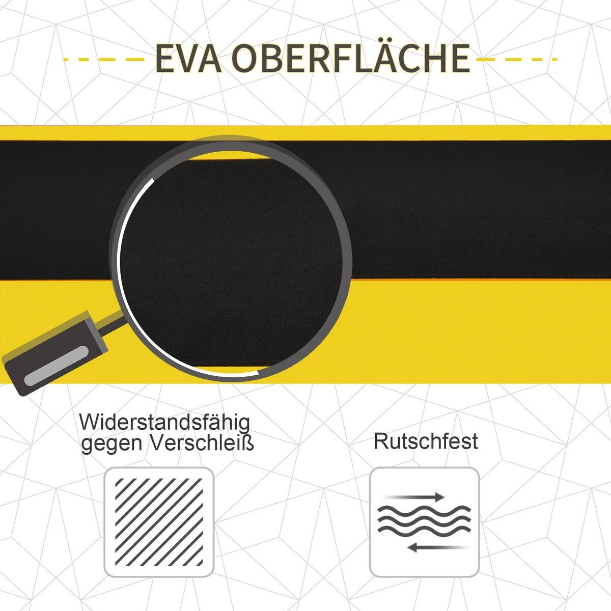 DURHAND Werkbank gelb Edelstahl B/H/L: ca. 49x100x90 cm