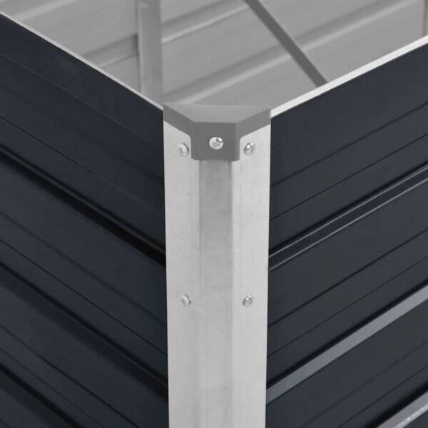 Hochbeet anthrazit Stahl B/H/L: ca. 80x45x240 cm