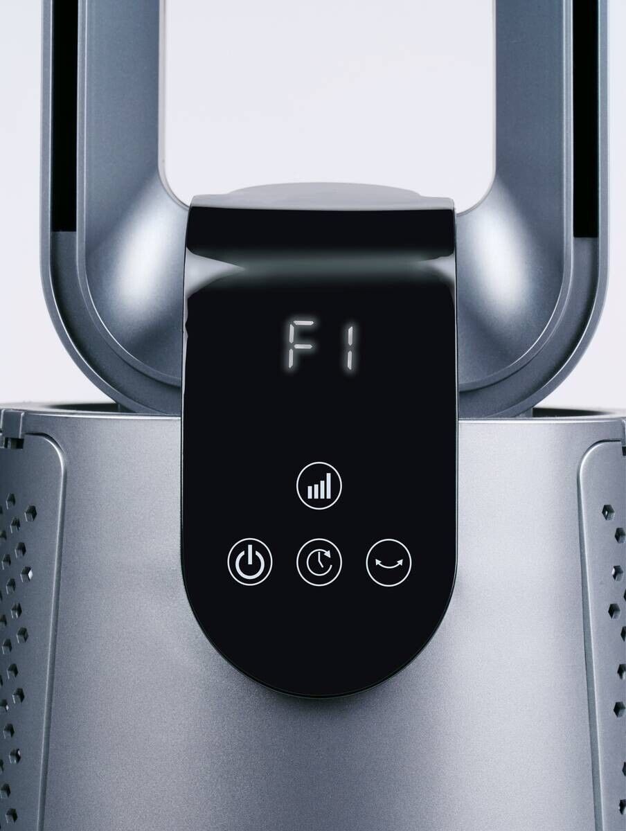 Lifetime Ventilator 871125243604 grau Metall Kunststoff B/H/L: ca. 23,6x93,1x23,6 cm