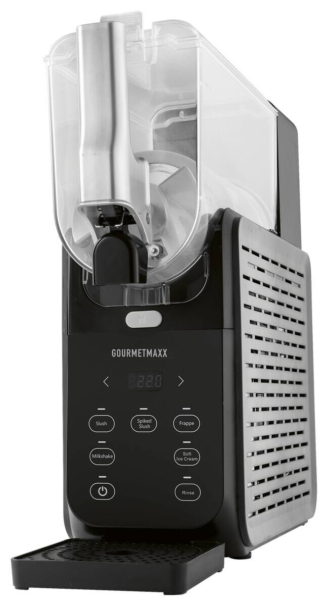 GOURMETmaxx Slushy Ice Maker 19174 schwarz Kunststoff B/H/L: ca. 23x50,5x50 cm