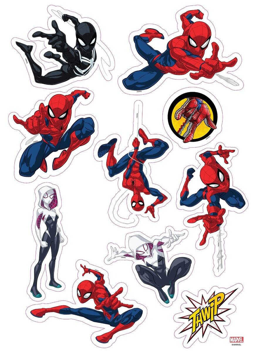 Wandsticker Spiderman B/L: ca. 50x70 cm