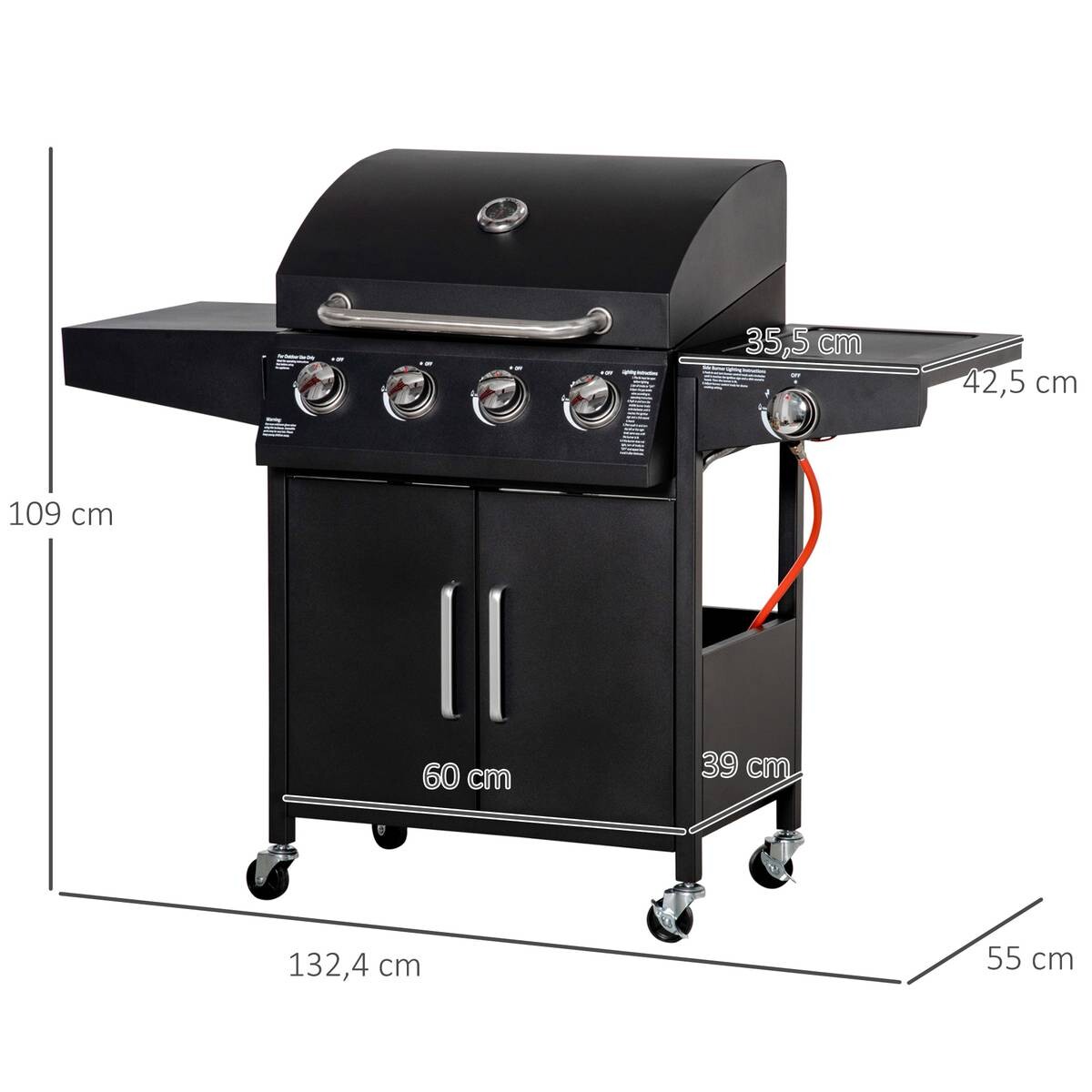 Outsunny Gasgrill