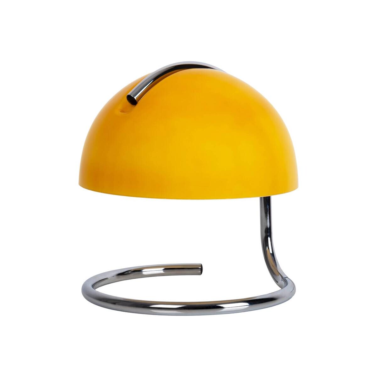 Näve Leuchten Tischleuchte gelb Metall Glas B/H/T/D: ca. 23,5x25x23,5x23,5 cm E27 1 Brennstellen
