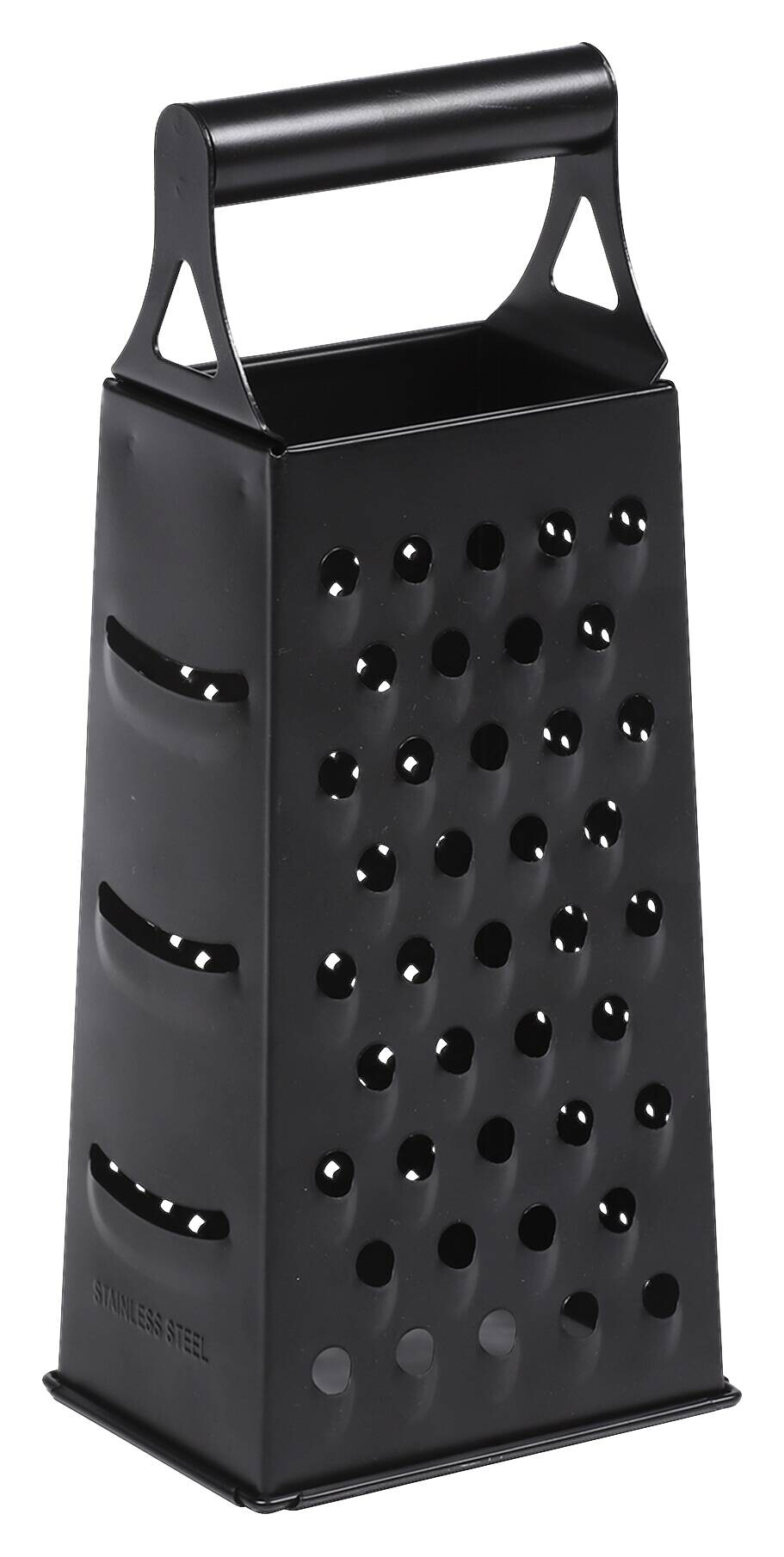 POCOline Reibe schwarz Edelstahl