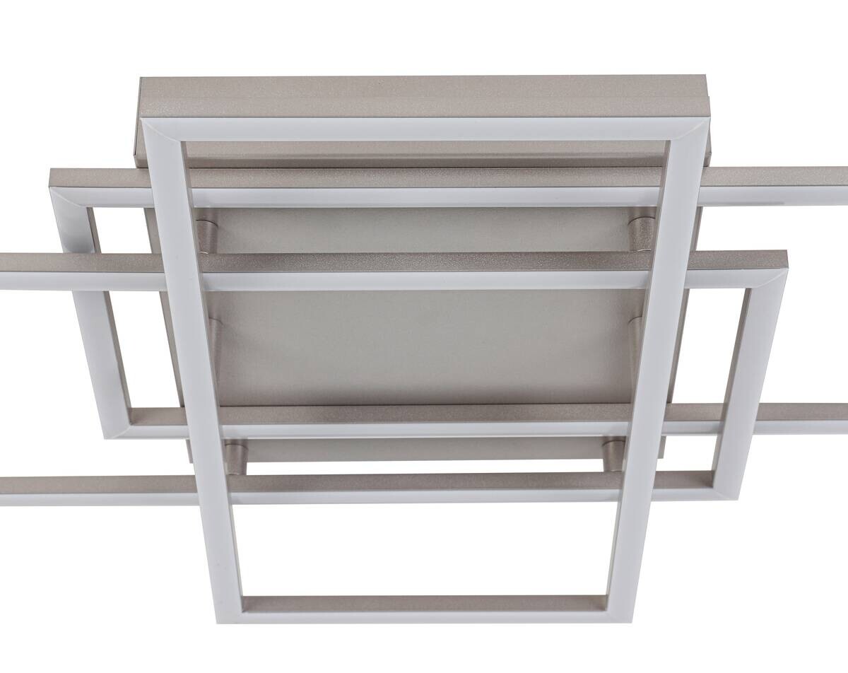 Nolo LED-Deckenleuchte Twin champagner Metall B/H/L: ca. 36x9,1x58 cm