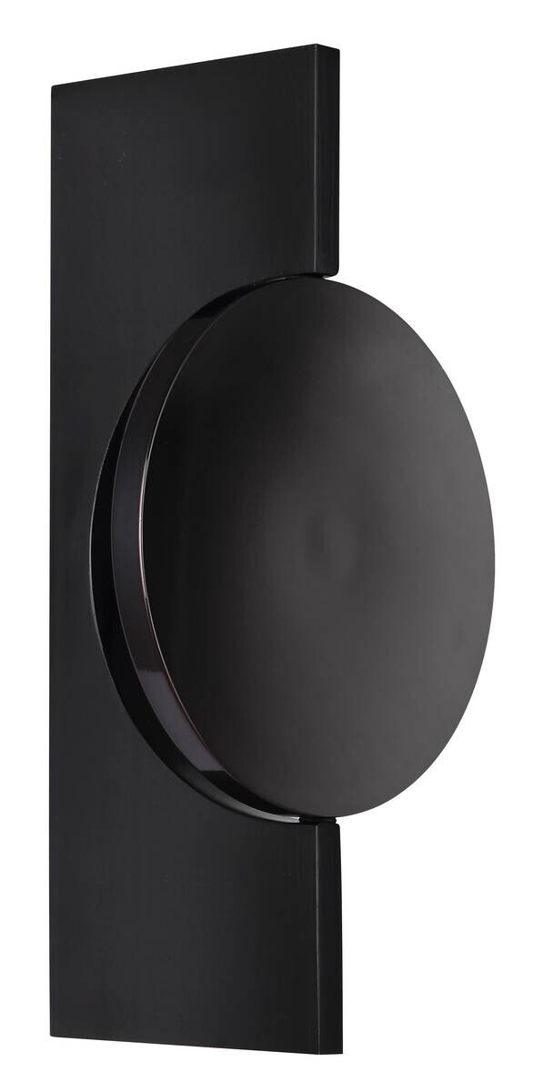 GLOBO LED-Wandleuchte schwarz Metall Aluminium B/H: ca. 15x28 cm 1 Brennstellen