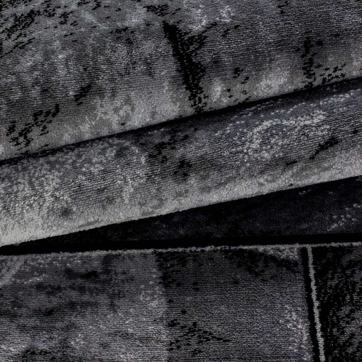 Ayyildiz Teppich PARMA schwarz B/L: ca. 120x170 cm
